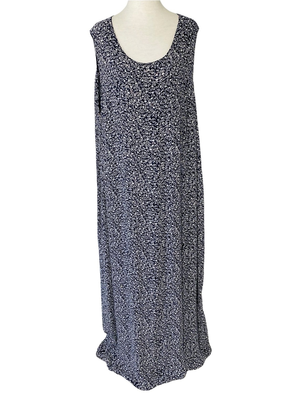 VINTAGE SAG HARBOR Reversible Floral Maxi Dress - Picture 2 of 10